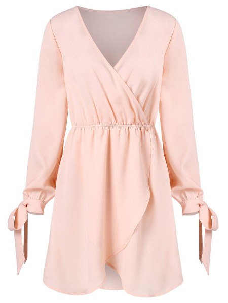 High Waist Tulip Front Dress