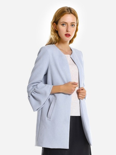 Zan.style Bell Sleeves Coat